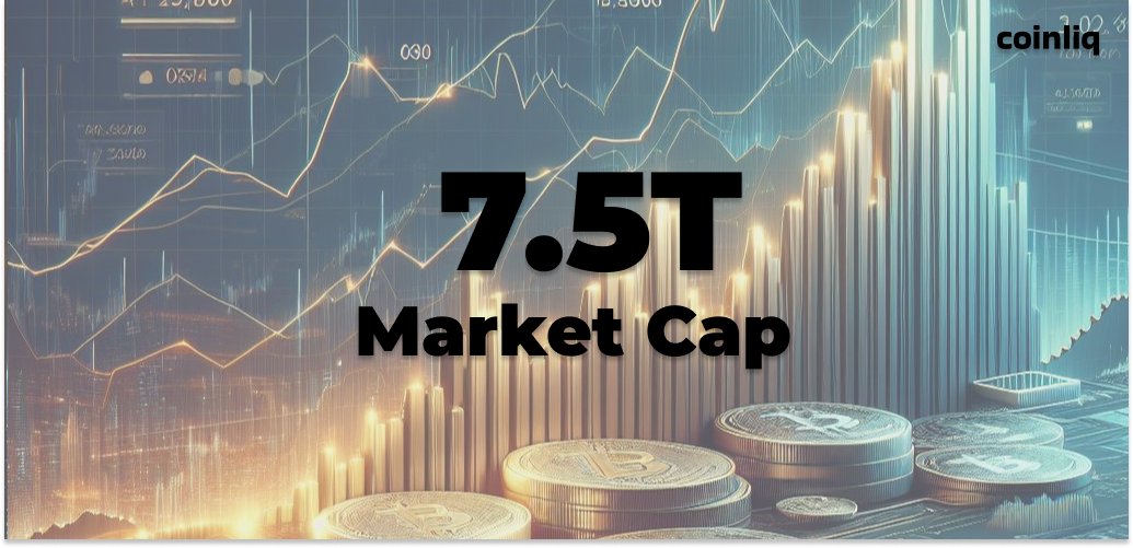 The crypto market is rushing to new heights: $7.5 trillion by 2025
